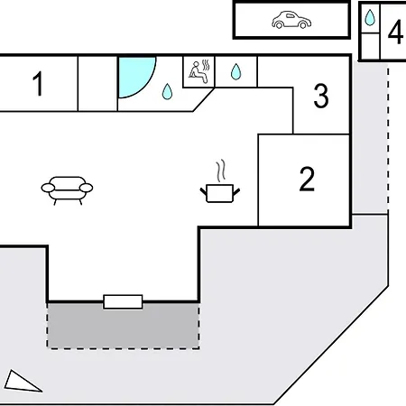 Blomstervangen Xi בית נופש Oksbøl